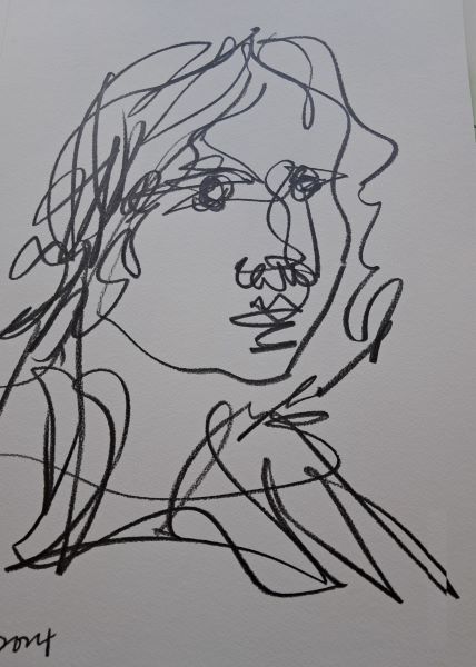 [2024] Untitled, Graphite on paper, Size Unknown